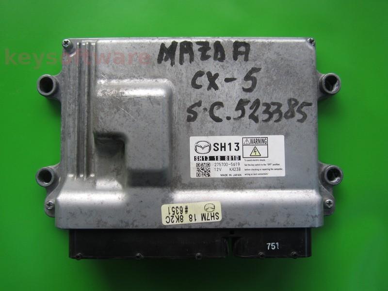 ECU Mazda CX-5 2.2 SH1318881B 275700-5619 SHxx