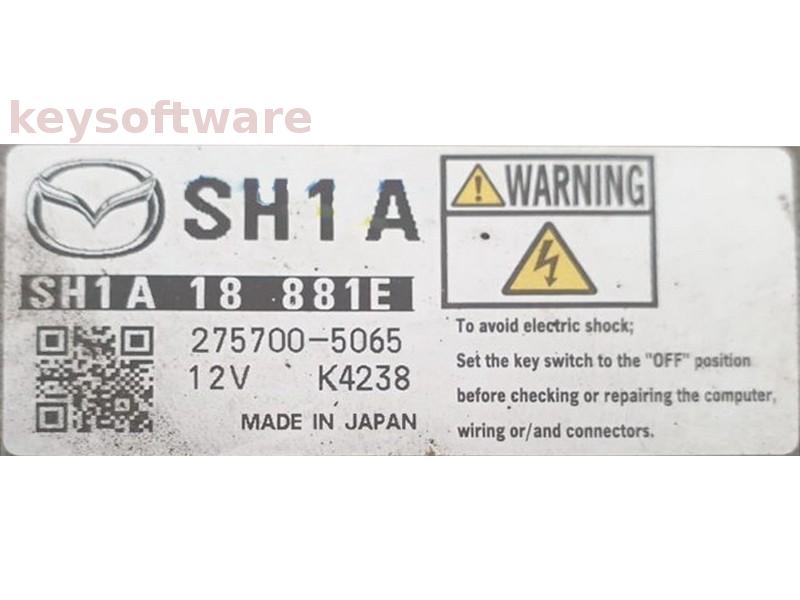 ECU Mazda CX-5 2.2D SH1A18881E 275700-5065 SHxx {