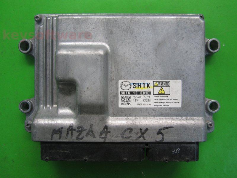 ECU Mazda CX-5 2.2D SH1K18881E 275700-5024 SHxx