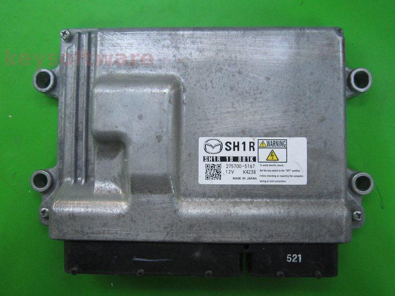 ECU Mazda 6 2.2 SH1R18881K 275700-5167