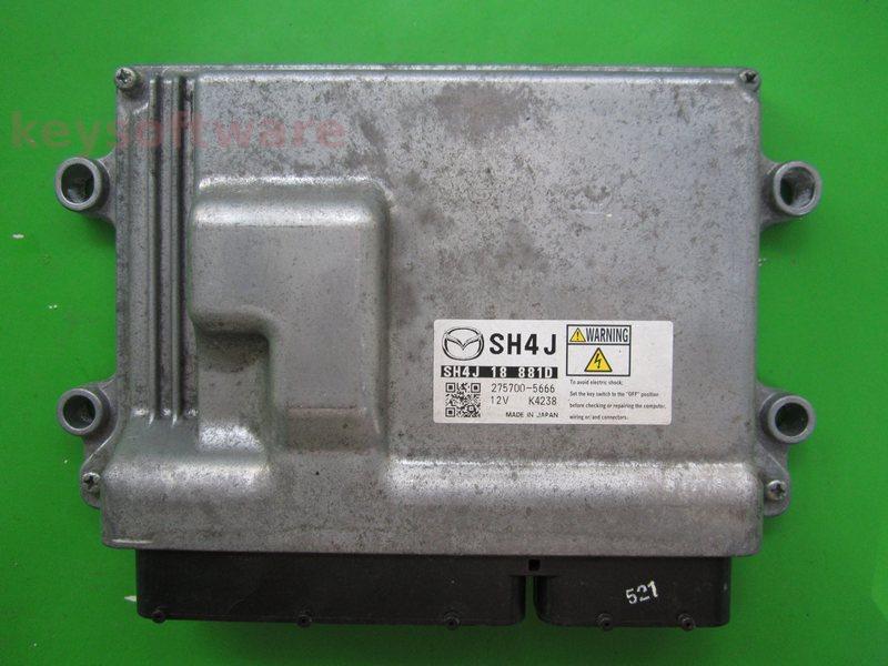 ECU Mazda 6 2.2D SH4J18881D 275700-5666 SHxx