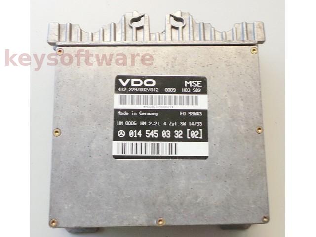 ECU Mercedes C 2.2 0145450332 VDO MSE W210 {