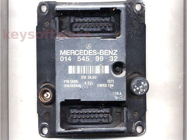 ECU Mercedes C 2.0 0145459932 5WK9104 W202
