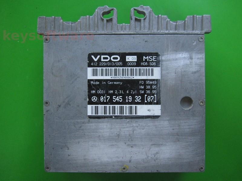 ECU Mercedes E 2.3 0175451932 VDO MSE W210