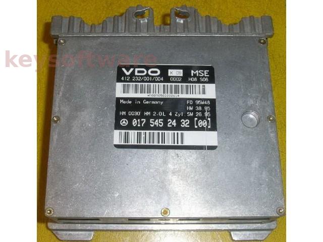 ECU Mercedes E 2.0 0175452432 VDO MSE W210 {