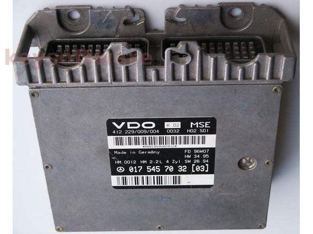 ECU Mercedes C 2.2 0175457032 VDO MSE W202 {