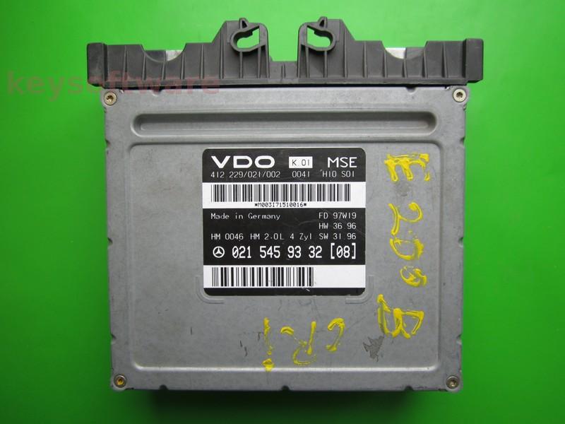 ECU Mercedes E 2.0 0215459332 VDO MSE W210