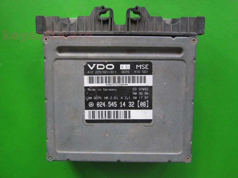 ECU Mercedes C 2.0 0245451432 W202