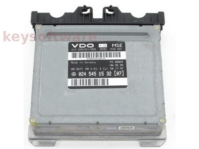 ECU Mercedes CLK 2.0 0245451532 VDO MSE W208 {