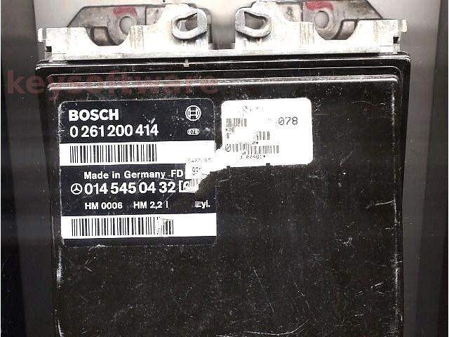 ECU Mercedes C 2.2 0145450432 0261200414 M3.4 W124