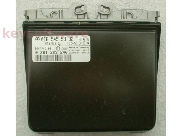 ECU Mercedes C 2.8 0165455332 0261203240 M3.4.2 {