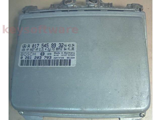 ECU Mercedes C 2.3 A0175459932 0261203703 M3.4 {