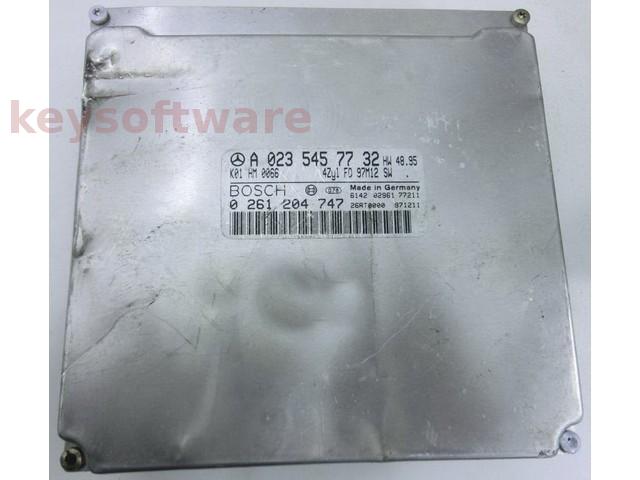 ECU Mercedes CLK 2.3 A0235457732 0261204747 ME2.1 W208 {