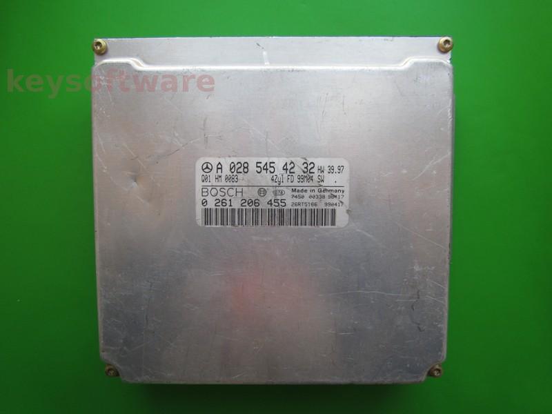 ECU Mercedes C 1.8 A0285454232 0261206455 ME2.1