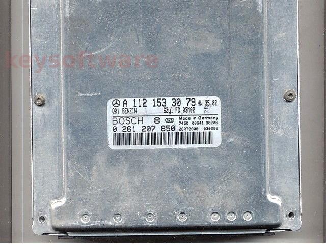 ECU Mercedes C 2.4 A1121533079 0261207850 ME2.8 W203