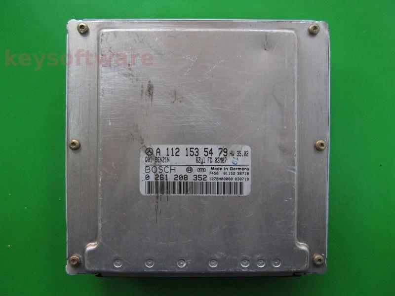 ECU Mercedes CLK 3.2 A1121535479 0261208352 ME2.8