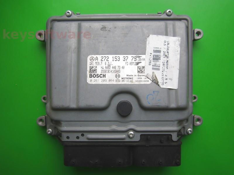 ECU Mercedes CLS 3.5 A2721533779 0261209064 ME9.7 W211
