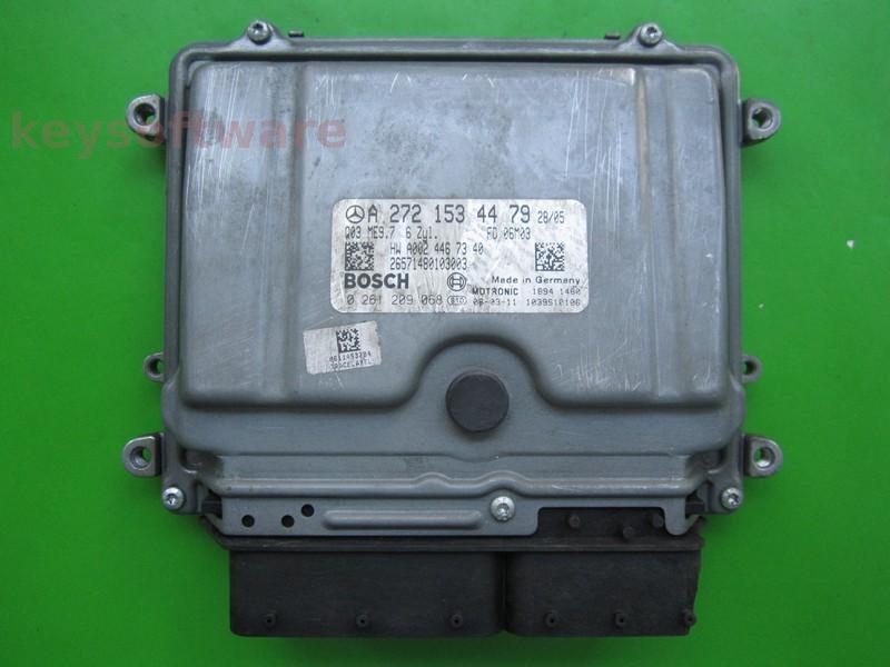 ECU Mercedes C 2.3 A2721534479 0261209068 ME9.7