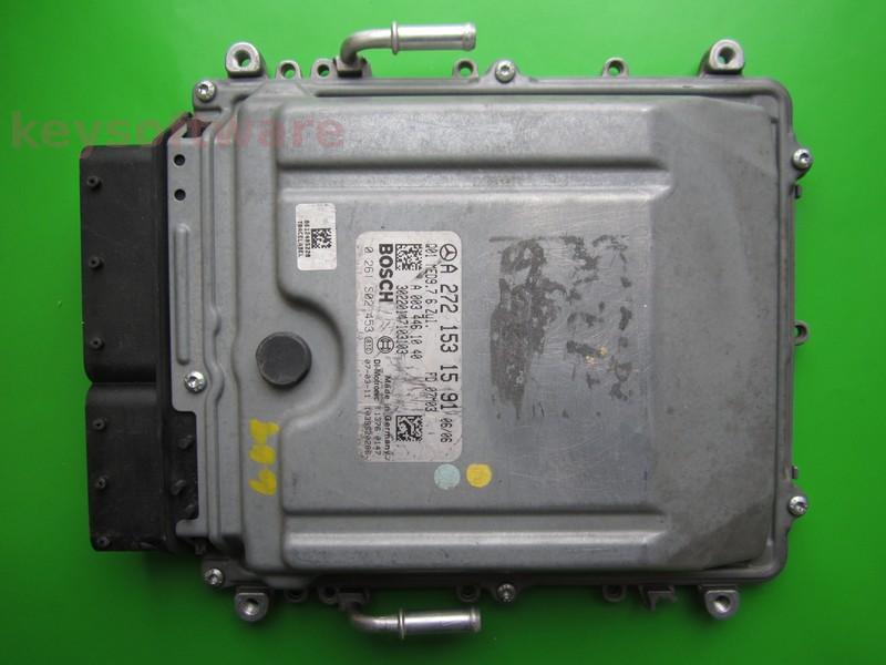 ECU Mercedes CLS 3.5 A2721531591 0261S02453 MED9.7