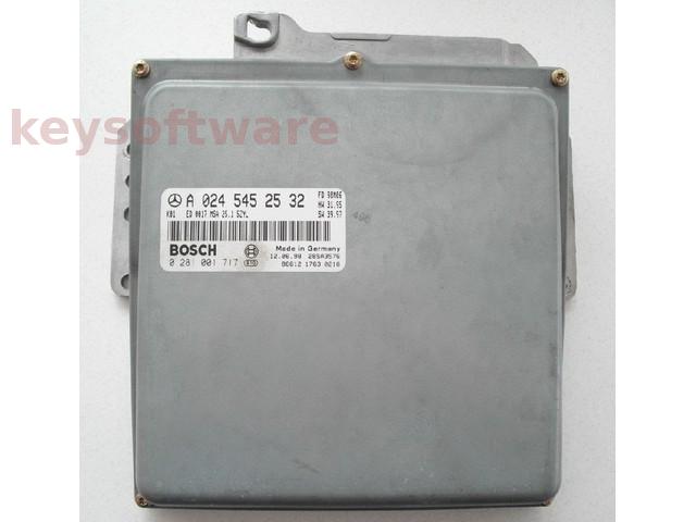 ECU Mercedes C 2.2D A0245452532 0281001717 MSA15.1 W202 {