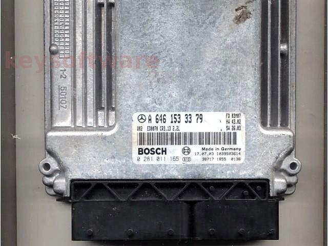 ECU Mercedes C 2.2CDI A6461533379 0281011165 CR3.13 EDC16C2
