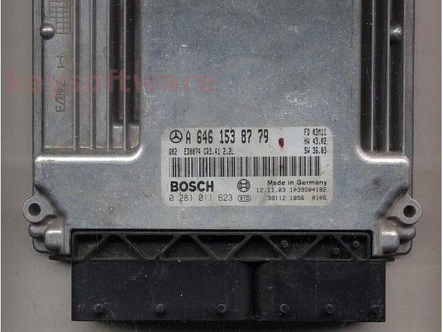 ECU Mercedes E 2.2CDI A6461538779 0281011623 CR3.41 EDC16C2