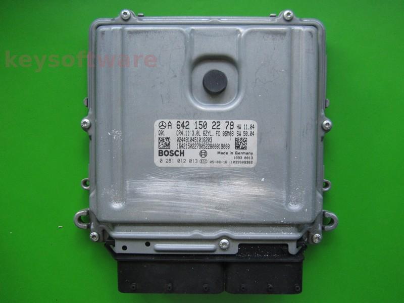 ECU Mercedes CLS 3.0CDI A6421502279 0281012013 CR4.11 EDC16CP31