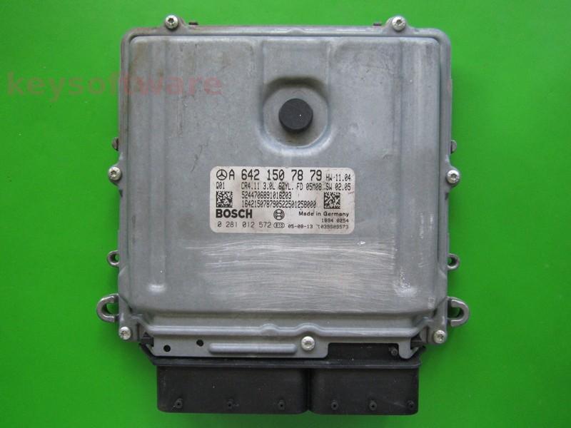 ECU Mercedes CLK 3.2CDI A6421507879 0281012572 CR4.11 EDC16CP31