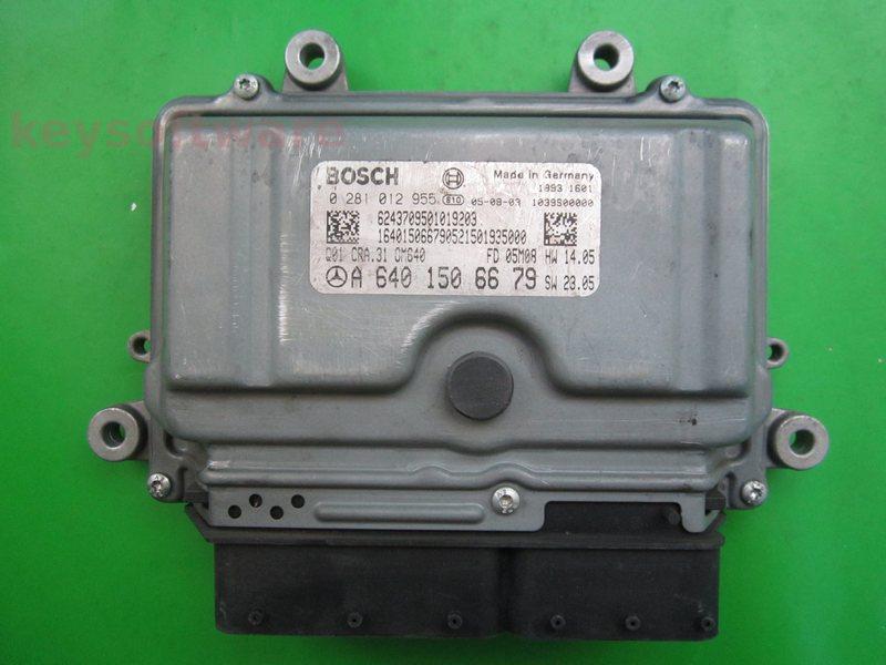 ECU Mercedes A 2.0CDI A6401506679 0281012955 CRA.31 EDC16C32