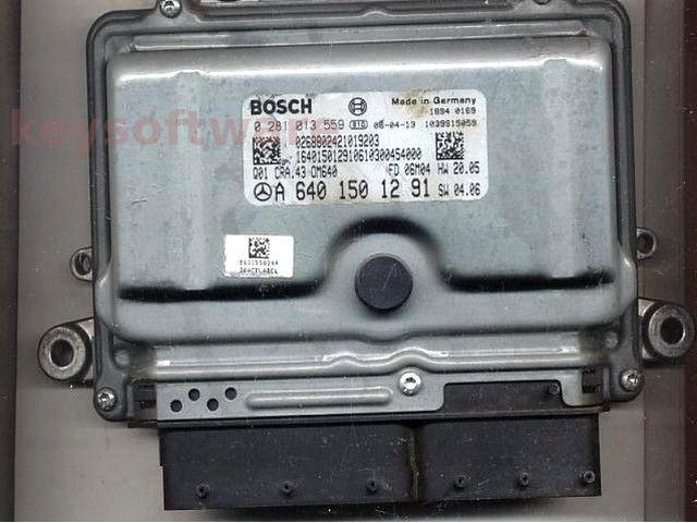 ECU Mercedes B 2.0CDI A6401501291 0281013559 CRA.43 EDC16C32 {