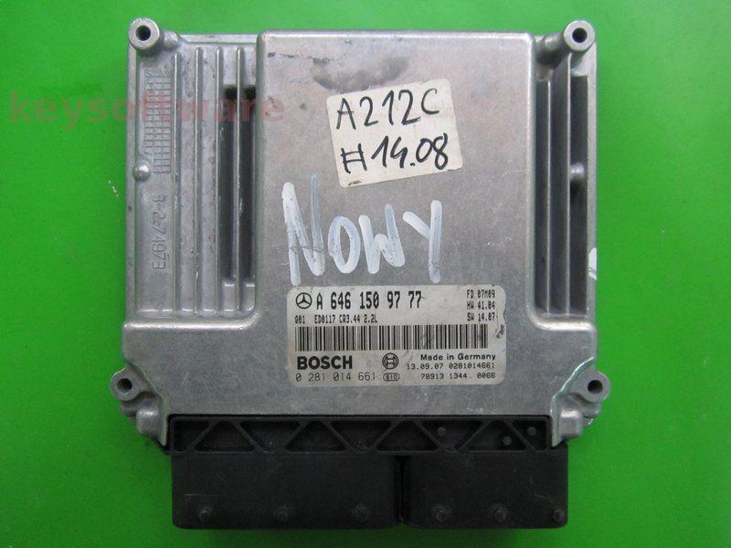 ECU Mercedes C 2.2CDI A6461509777 0281014661 CR3.44 EDC16C2