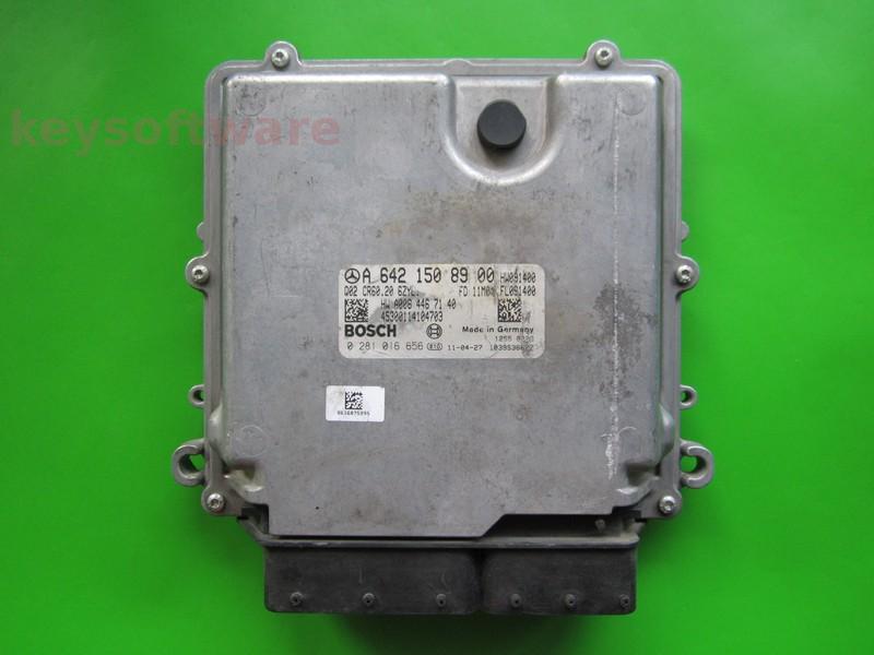 ECU Mercedes CLS 3.5CDI A6421508900 0281016656 CR60.20 EDC17CP46