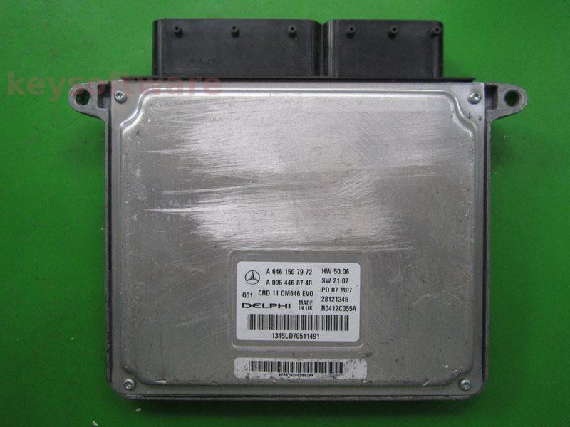 ECU Mercedes C 2.2CDI A6461507972 28121345 CRD.11 W204