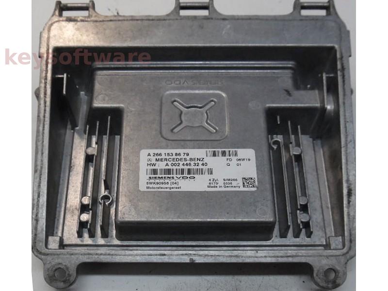 ECU Mercedes B 2.0 A2661538679 SIM266