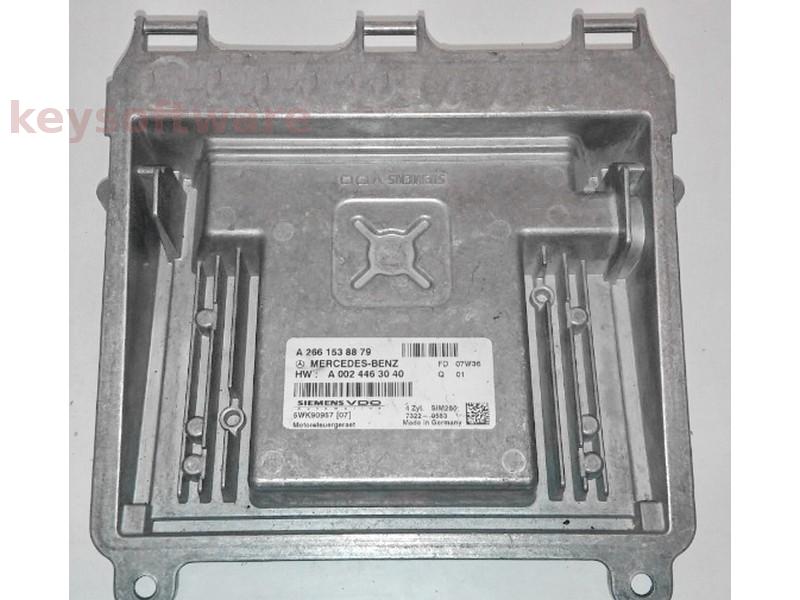 ECU Mercedes A 1.7 A2661538879 SIM266