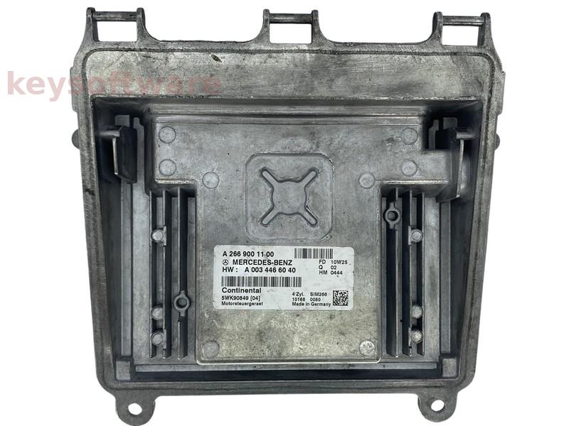 ECU Mercedes A 1.6 A2669001100 SIM266
