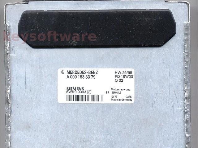 ECU Mercedes C 2.0 A0001533379 5WK90393 SIM4 LE W203 {