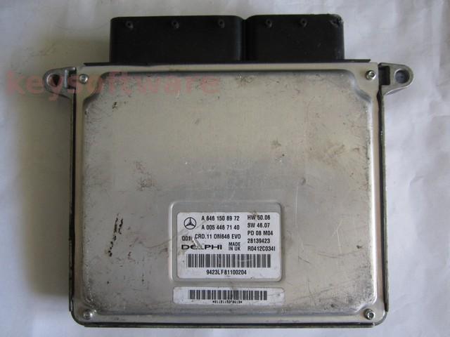 ECU Mercedes C 2.2CDI A6461508972 28139423 CRD.11 W204