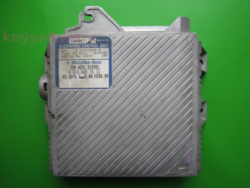 ECU Mercedes C 2.2D A0165457632 DCU W202