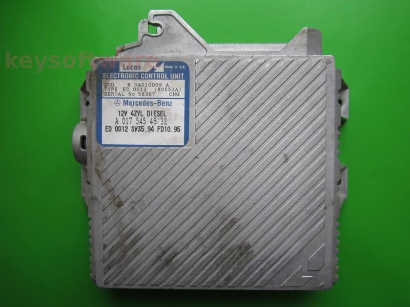 ECU Mercedes C 2.2D A0175454632 DCU
