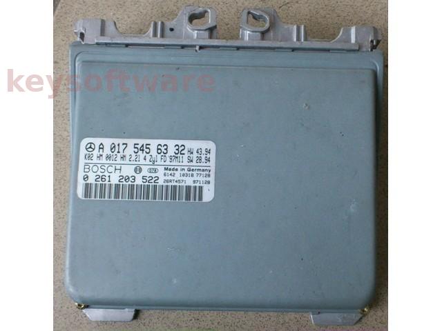 ECU Mercedes C 2.2CDI A0175456332 0261203522 M3.4 W202 {