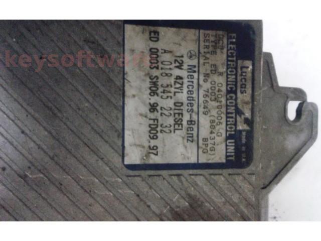 ECU Mercedes C 2.2D A0185452232 DCU W202 {