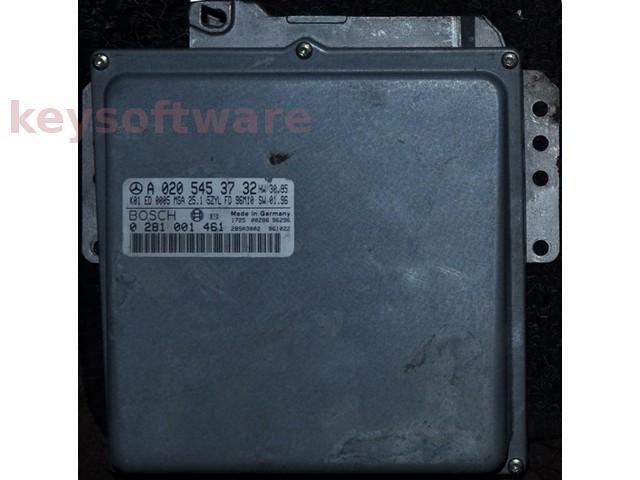 ECU Mercedes E 2.5TD A0205453732 0281001461 MSA15.1 W210 {