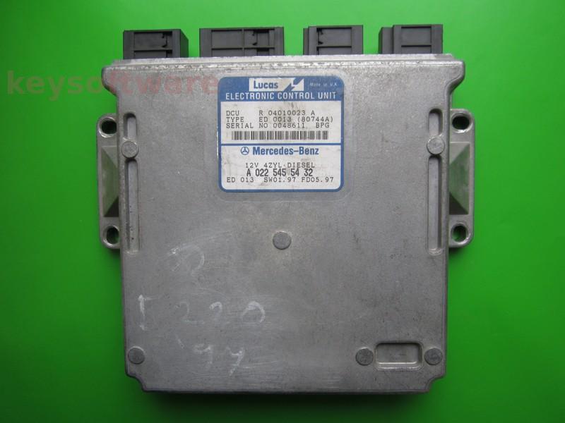 ECU Mercedes C 2.2D A0225455432 DCU W202