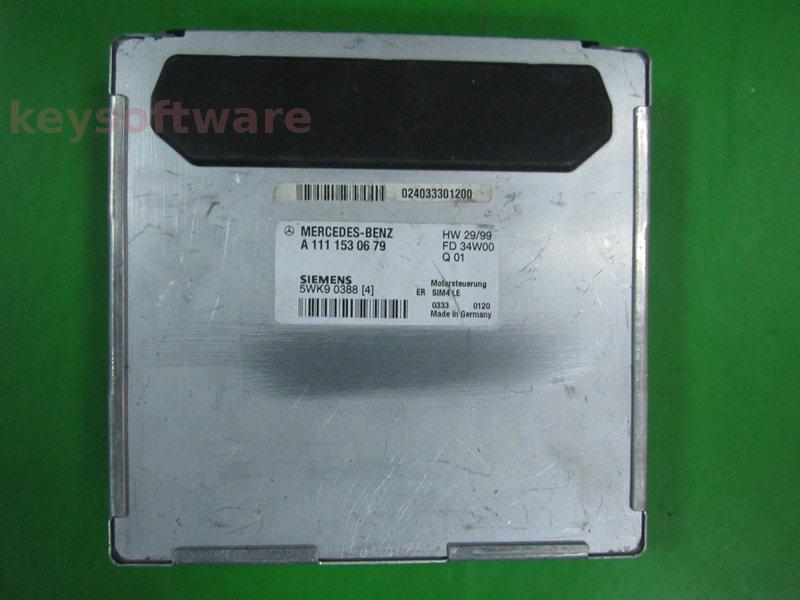 ECU Mercedes C 2.0 A1111530679 5WK90388 SIM4 LE W203