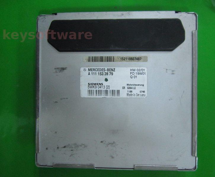 ECU Mercedes SLK 2.3 A1111532879 5WK90413 SIM4 LE
