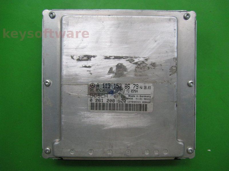 ECU Mercedes CLS 5.0 A1131538679 0261208920 ME2.8