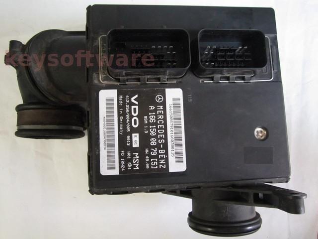 ECU Mercedes A 1.6 A1661500879 MSM1.3 W168 {