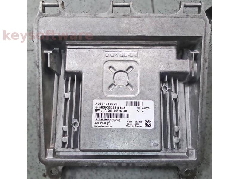 ECU Mercedes A 1.7 A2661536279 SIM266 W169 {