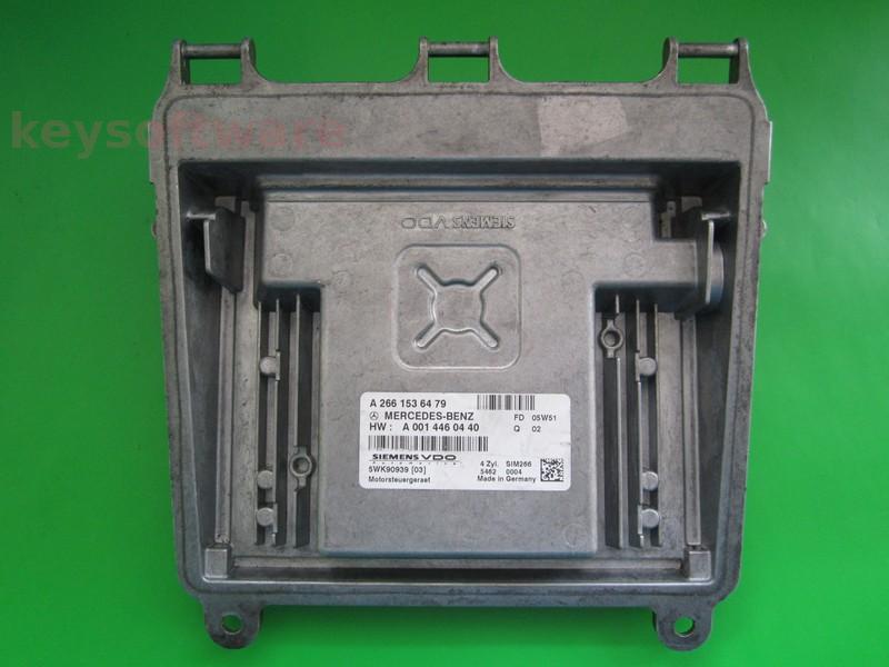 ECU Mercedes B 2.0 A2661536479 SIM266 W169
